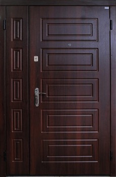 Двухстворчатая металлическая дверь Д-7
